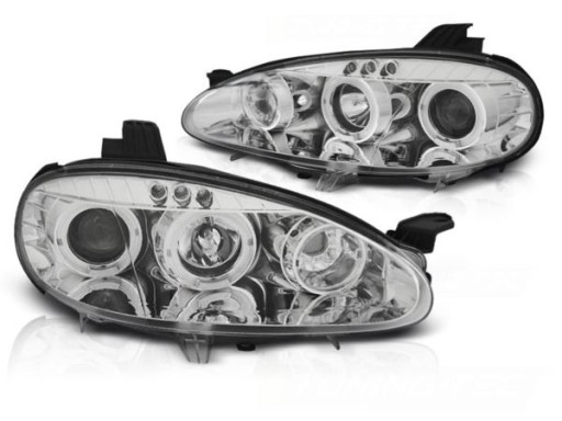 LAMPE FAROVI  PREDNJI CHROME ZA MAZDA MX5 01-05