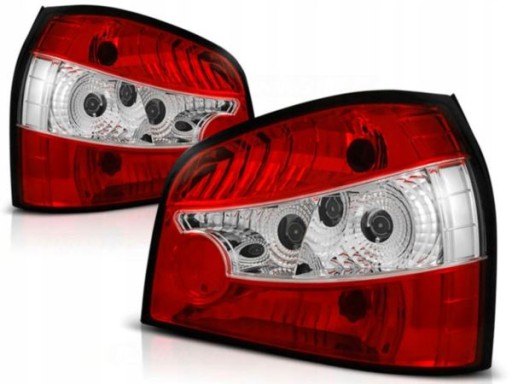 LAMPE FAROVI  ZADNJA NOVI AUDI A3 8L 96-00 CLEAR RED WHITE