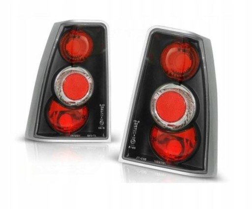 LAMPE FAROVI  ZADNJA OPEL KADETT E 09.84-08.91 BLACK