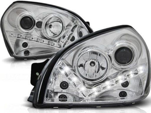 LAMPE FAROVI HYUNDAI TUCSON 04-10 S LEČOM CHROME LED