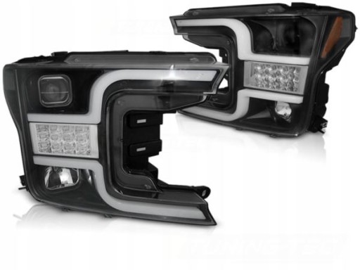 FAROVI TUBE BLACK SEQ ZA FORD F150 MK13 17-20