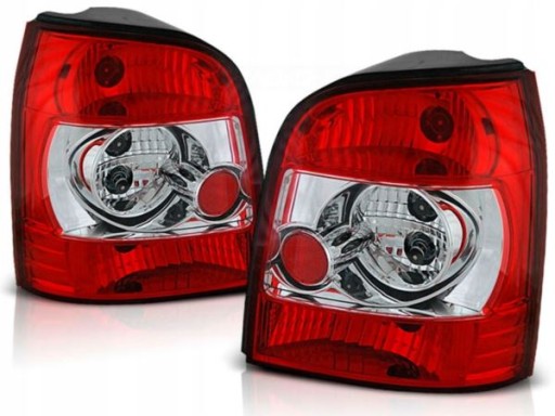 LAMPE FAROVI  ZADNJA AUDI A4 AVANT 94-01 CLEAR RED WHITE