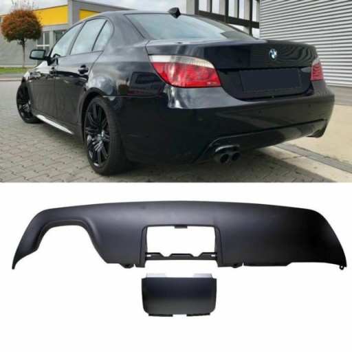 DIFUZOR ZADNJI BMW E60 E61 03-10 M-PAKET KUKA ZA VUČU