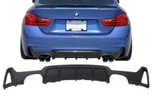 DIFUZOR BMW F32 M-PERFORMANCE DUET DVOSTRUKI