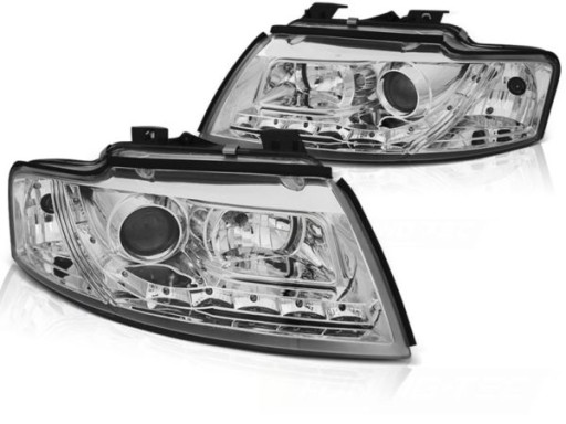 LAMPE FAROVI P. AUDI A4 B6 CABRIO 02-06 LED CHROME