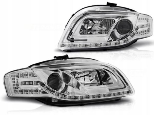 LAMPE FAROVI AUDI A4 B7 11.04-03.08 LED TUBE LIGHTS KROM