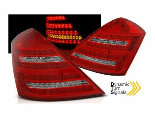 LAMPE FAROVI MERCEDES W221 S-KLASA 05-09 RED WHITE LED SE