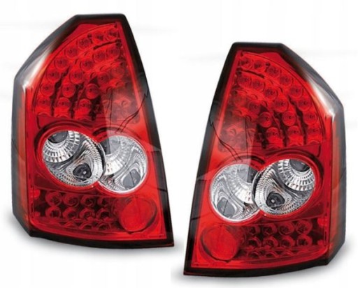 LAMPE FAROVI DIODY CHRYSLER 300C LIMUZINA / 04- RED WHITE LED