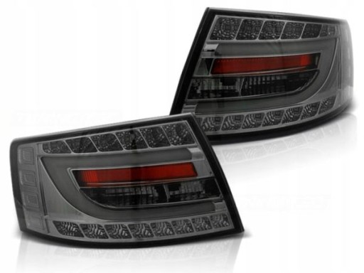 LAMPE FAROVI AUDI A6 C6 LIMUZINA / 04.04-08 SMOKE LED 6PIN