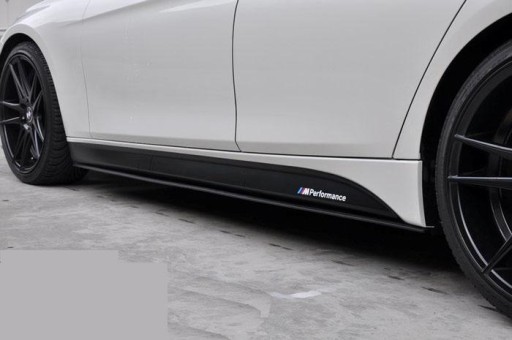 NALJEPNICE NA PRAGOVI BMW F30 F31 M-PERFORMANCE CRNE