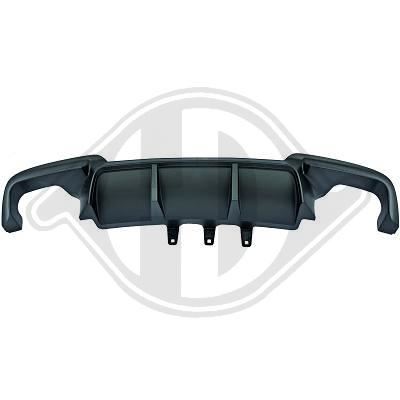 DIFUZOR ZADNJI BMW F10 10- LOOK M5 DUET DVOSTRUKI