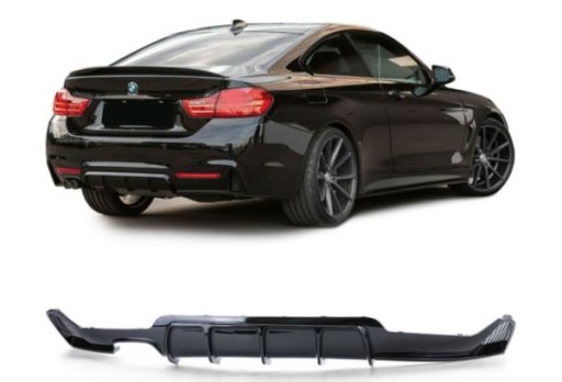 DIFUZOR BMW F32 F33 F36 PERFORMANCE GLOSSY -OO---