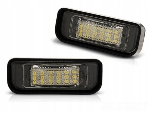 PODŚ. REGISTRACIJE MERCEDES W220 09.98-05.05 LED CANBUS