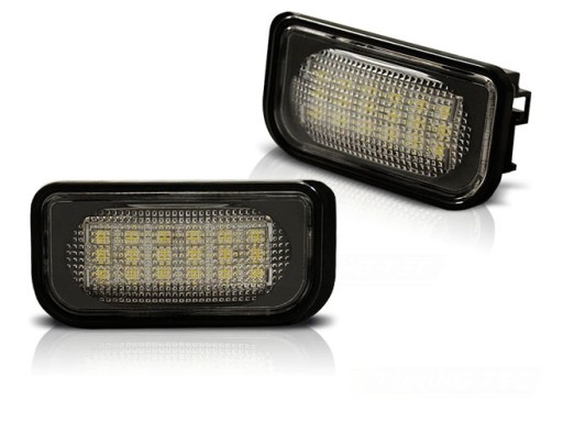 DUPLI / 2 KOMADA TAB. REGISTRACIJE MERCEDES W203 07/00-07 LIMUZINA LED
