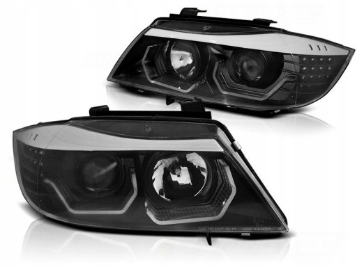 LAMPE FAROVI BMW E90/E91 05-08 (MODEL SA 3 VRATA) AE LED BLACK