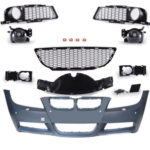 BRANIK PREDNJI BMW E90 05-08 Z SENZOR M-PAKIET+HAL.