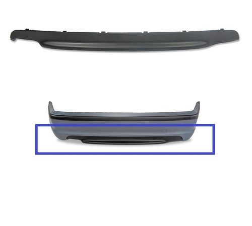 DIFUZOR ZADNJI BMW E46 S/T/C M-PAKET -OO---