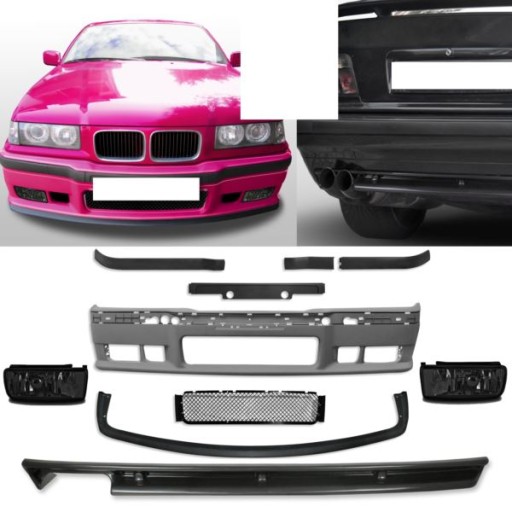 BODY KIT BMW E36 91-98 BRANIK MAGLENKE DIFUZOR
