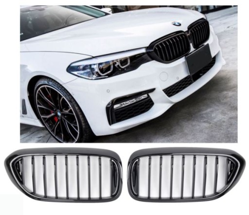 MASKA (NERKI) BMW G30 G31 17-6/20 GLOSSY BLACK