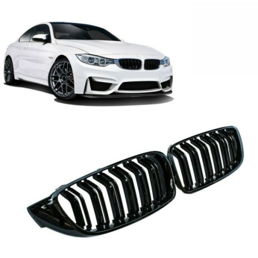 MASKA (NERKI) BMW F32 F33 F36 13- M4 GLOSSY BLACK