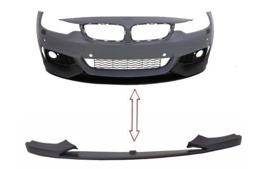 SPOJLER FRONT BMW F32 F33 F36 13- M PERFORMANCE