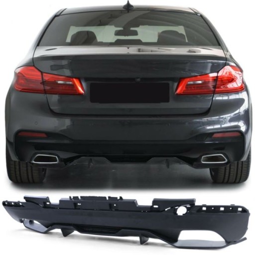 DIFUZOR ZADNJI BMW G30 G31 17- M-PERFORMANCE MATT
