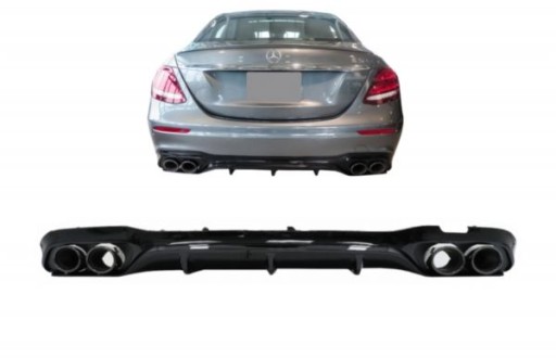 DIFUZOR MERCEDES W213 16-19 E53 DESIGN NIGHT