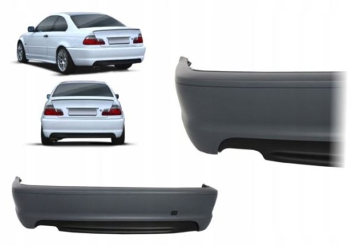 BRANIK ZADNJI M-P BMW E46 COUPE/CABRIO 99-07 B SENZOR
