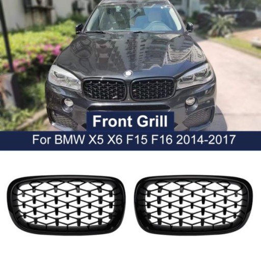 MASKA BMW X5 F15 X6 F16 14-17 BLACK DIAMOND