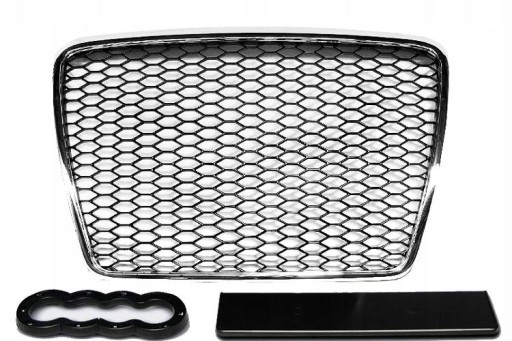 MASKA AUDI A6 C6 09-11 CHROME RS-STYLE