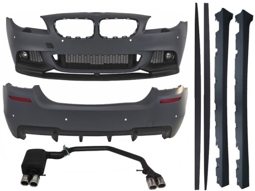 BODY KIT BMW F10 10-13 M-PERFORMANCE + AUSPUH