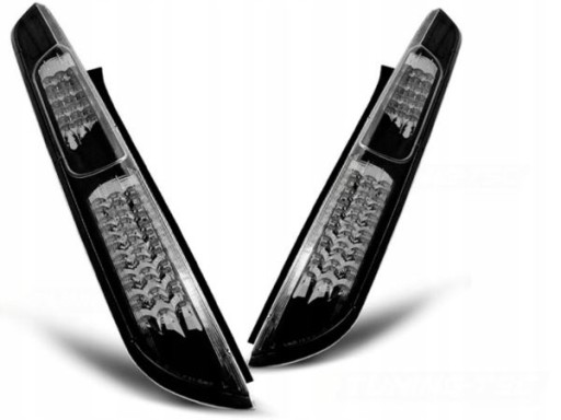 LAMPE FAROVI LED FORD FOCUS MK2 04-08 HATCHBACK (OBIČNI) BLACK