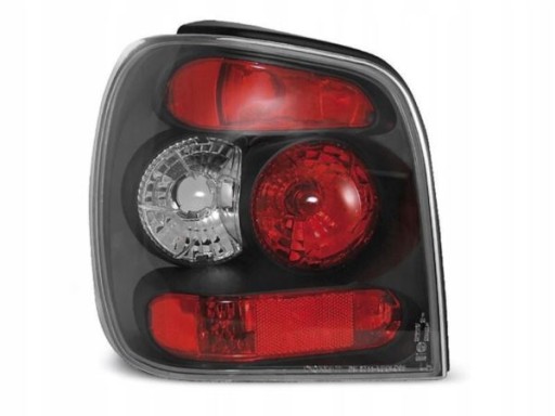 LAMPE FAROVI  ZADNJA VW POLO 6N 10.94-09.99 BLACK TUNING