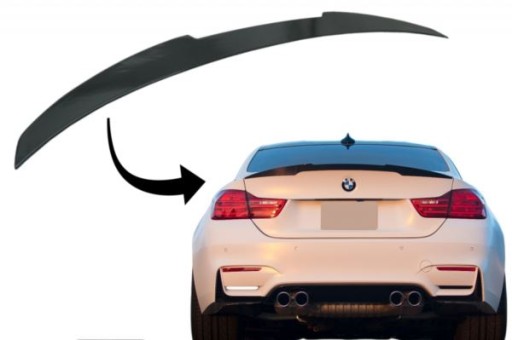SPOJLER NA GEPEKA BMW F36 GRANCOUPE M4 CSL PIANO BL