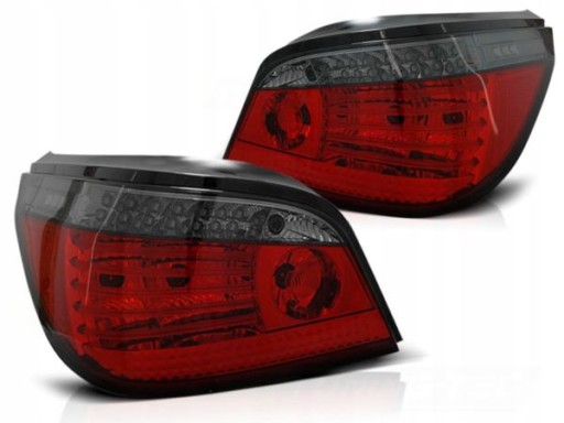 LAMPE FAROVI BMW E60 07.03-07 RED SMOKE LED SEQ