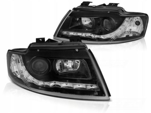 LAMPE FAROVI  AUDI A4 B6 CABRIO 02-06 BLACK