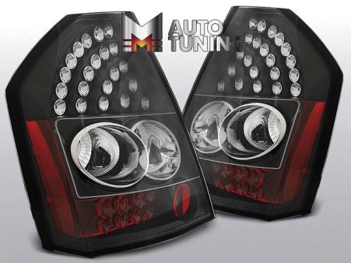 LAMPE FAROVI CHRYSLER 300C/300 09-10 BLACK LED