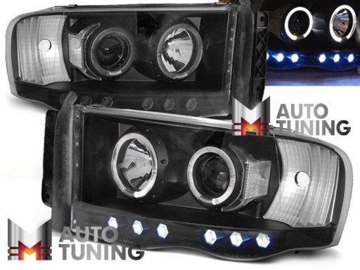 LAMPE FAROVI P. DODGE RAM 02-06 BLACK