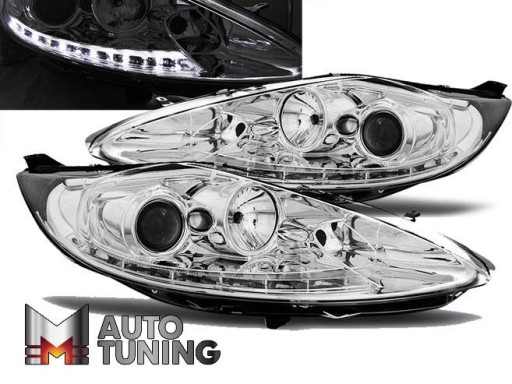 LAMPE FAROVI P. DAYLIGHT FORD FIESTA MK7 08- CHROME