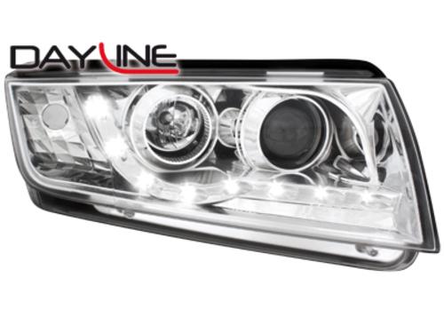LAMPE FAROVI DAYLINE SKODA FABIA 99-07 CHROME