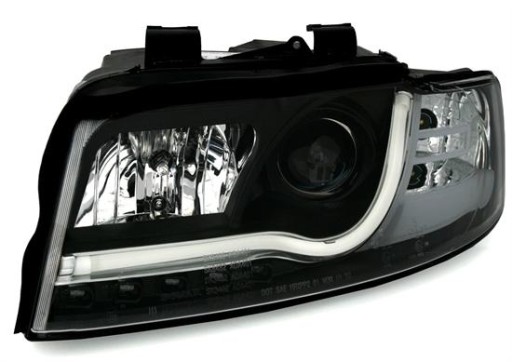 LAMPE FAROVI  PREDNJI AUDI A4 00-04 BLACK TFL LIGHT BAR