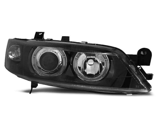 LAMPE FAROVI  PREDNJI OPEL VECTRA B 99-02 ANGEL EYES BLCK