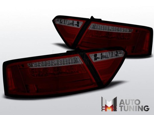 LAMPE FAROVI AUDI A5 07-06.11 COUPE RED SMOKE LED BAR