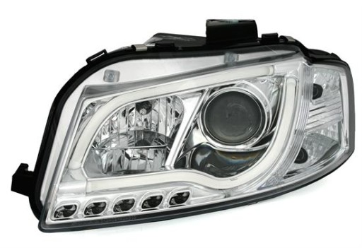 LAMPE FAROVI  PREDNJI AUDI A3 03-08 KROM TFL LIGHT BAR
