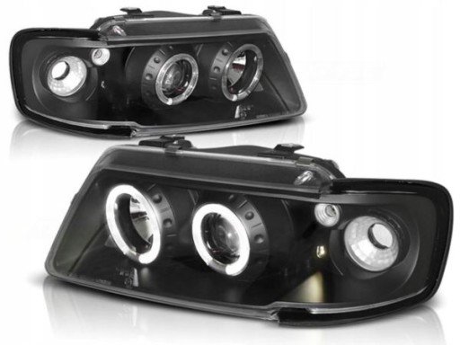 LAMPE FAROVI ANGEL EYES AUDI A3 8/96-8/00 CRNE