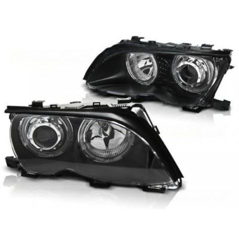 LAMPE FAROVI P/ BMW E46 9/01-3/05 S/T AE LED BLACK