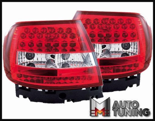 LAMPE FAROVI LED AUDI A4 B5 LIMUZINA / CRVENE LDAU47