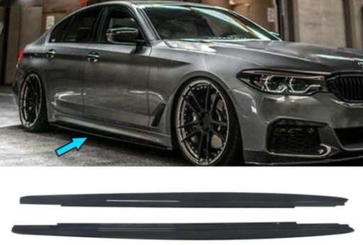 LAJSNE ISDUPLI / 2 KOMADA PRAGOVI BMW G30 G31 LOOK KARBON MP