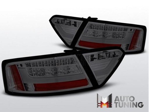 LAMPE FAROVI AUDI A5 07-06.11 COUPE SMOKE LED BAR