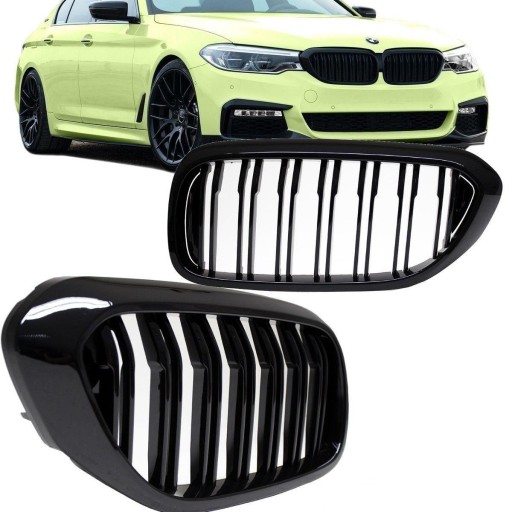 MASKA BMW G30 G31 17- CRNI SJAJNI